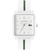 Lacoste Analog Quarzuhr für Herren mit Weisses Silikonarmband - 2011251