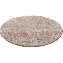 Ayyildiz Dream Shaggyteppich Ø 80 cm beige