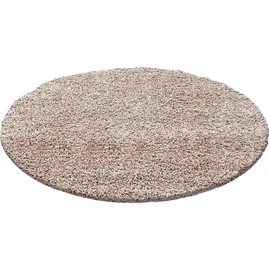Ayyildiz Dream Shaggyteppich Ø 80 cm beige