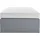 Westfalia Schlafkomfort Boxspringbett, grau, B:120cm L:200cm, Bezug Bett: Feinstrukturstoff (77% Polyester, 23%Viskose) oder Microfaser (100% Polyester);Bonnellfederkernmatratze: 100%Polyester;Kaltschaummatratze: 100% Polyester, Bezug abnehm- und waschbar bis 60C, WESTFALIA