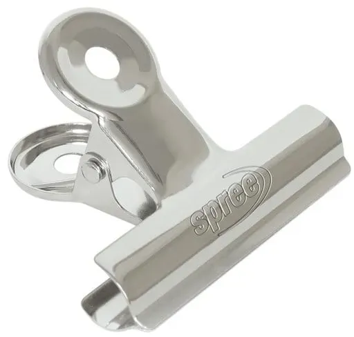 Paper clip letter clip Bulldog 75mm *12