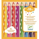 Djeco Buntstifte für die Kleinen 8Er-Pack