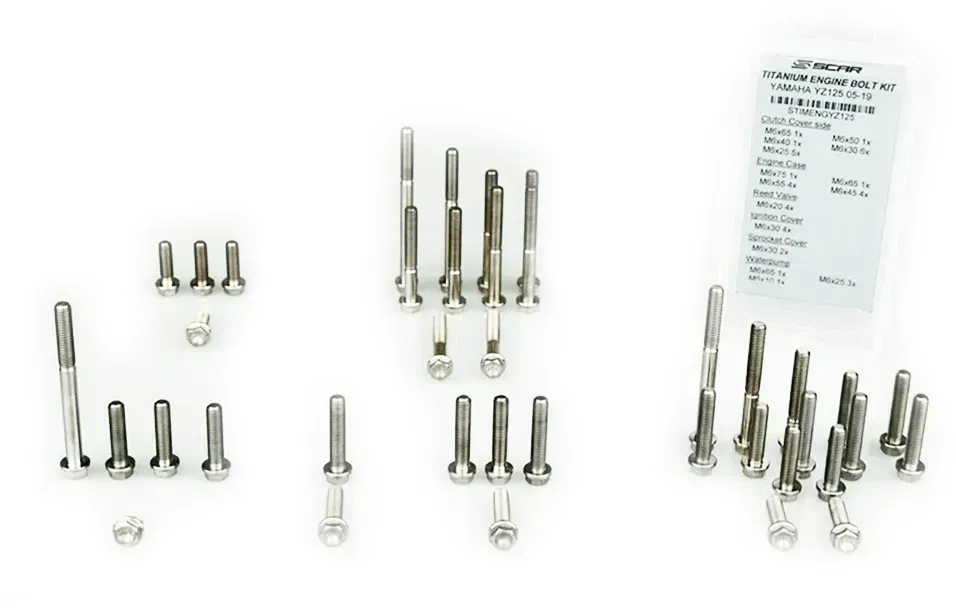 Scar Stimeng250excf2 Motorschraubensatz - Titanium - One Size