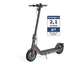 Odys Alpha X5 E-Scooter (10 Zoll, Schwarz)