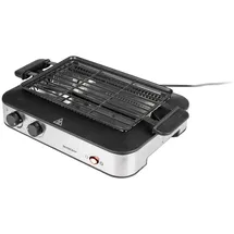 Silvercrest SILVERCREST® Multifunktionsgrill Tischgrill Grill mit Kebabfunktion 1600 Watt