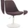CLP Esszimmerstuhl Maverick Polyester braun/weiß