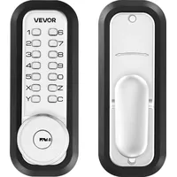 Vevor Mechanisches Codeschloss Einseitig 4- bis 7-stelliger Code Silber