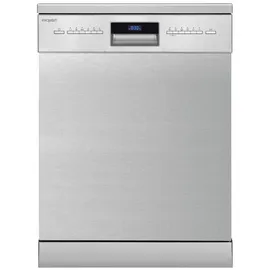 Exquisit GSP9614-030B Geschirrspüler (freistehend, 600 mm breit, Inox)
