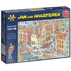 Jumbo Spiele Puzzle 20041 Jan van Haasteren Das fehlende Puzzleteil, 1000 Puzzleteile bunt