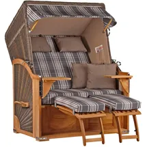 Mr. Deko Seeblick Teak PE grey Dessin 522
