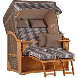 Mr. Deko Seeblick Teak PE grey Dessin 522
