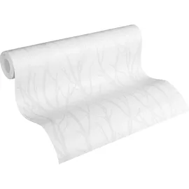 A.S. Création Vliestapete Meistervlies Tapete 10,05 m x 0,53 m weiß Made in Germany 321015 3210-15