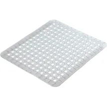Wenko Spülbeckeneinlage Opal, Lebensmittelechtes PVC, 26.5 x 31 cm, Transparent