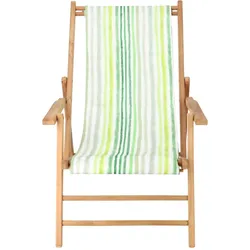 Outdoor Liegestuhl Maxx Bezug palasari moss mit Fußteil