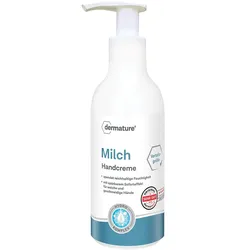 DERMATURE Milch Handcreme Spender 250 ml