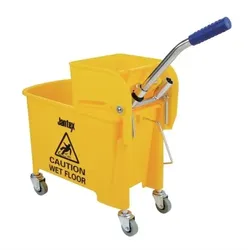Jantex Moppeimer mit Mopppresse gelb 20L