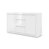 Möbel Kraft Sideboard 150 x 89 cm Weiß