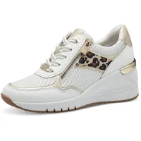 Marco Tozzi Sneaker Low Damen Weiß/Beige 39