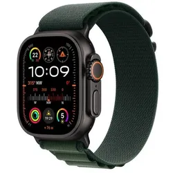 Apple Smartwatch Apple Watch Ultra 2 49 mm M (GPS + Cellular) Alpine Loop Medium grün