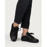 VITAFORM Hirschleder Sneaker Damen Schwarz 43