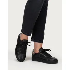 VITAFORM Hirschleder Sneaker Damen Schwarz 43