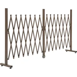 Outsunny Zaun Aluminium, Eisen