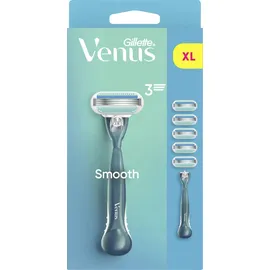 Gillette Venus Smooth Rasierer + 5 Klingen