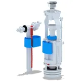 Belvit WC Spülventil 3/8" Anschluss seitlich Verchromt