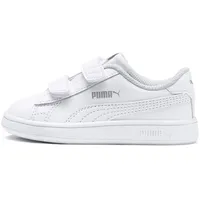 Puma Unisex Smash V2 L V Inf Sneaker, Puma White 23