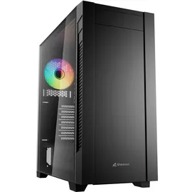 Sharkoon PC-Gehäuse S25-W2 ARGB Mini-ITX schwarz