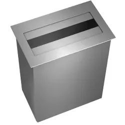Conti plus Papierhandtuchspender, Waschtischeinbau, Papierspender zur einfachen Entnahme von Falttüchern, Füllhöhe: 230 mm