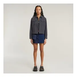 G-Star für Damen. D26003-D522-860 Jacke Officer 3.0 grau (XS), Lässig, Viskose