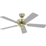 CasaFan Classic Royal MP-WE 103 cm Deckenventilator gold/weiß ink. Zugkette