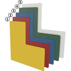 Bodenmarkierung L-Form - blau