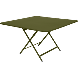 Fermob CARACTÈRE Tisch aus Stahlblech - Pesto - Aluminium/Aluminium - 128