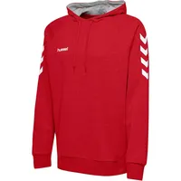 hummel GO Cotton Hoodie Kapuzenpullover, True Red, 3XL