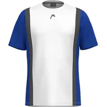 Head Head, Club 25 Tech T-Shirt Boys, royal White - 140