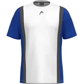 Head Head, Club 25 Tech T-Shirt Boys, royal White - 140