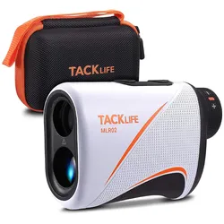 TACKLIFE Golf Laser-Entfernungsmesser für Golf und Jagd MLR02, 900 Yards Laser-Entfernungsmessung, Typ-C wiederaufladbar, mit hochpräziser Fahnenstiftverriegelung Vibration