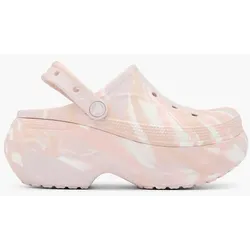 Crocs BELLA MARBLED - Damen - pink