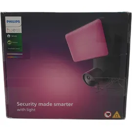 Philips Hue Secure Flutlicht Kamera Schwarz