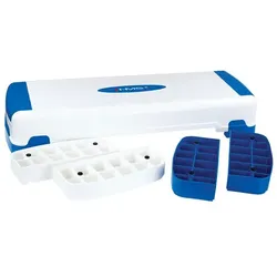 HMS Aerobic Step AS005 Trainingstreppe weiss/blau