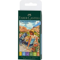 Faber-Castell 167178 - Tuschestift Pitt Artist Pen, Summer vibes