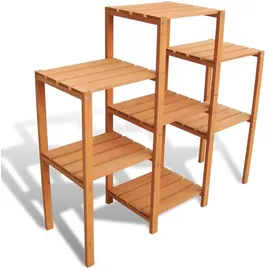 vidaXL Pflanzentreppe Garten 97 x 31 x 87 cm Braun