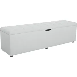 Home Affaire Hockerbank Checked Grau 160 x 42 x 40 cm