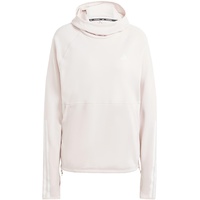 Adidas Laufpullover Own The Run 3-Streifen Hoodie (regular geschnitten) beige Damen