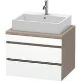 Duravit Waschtischunterschrank wandhängend „DuraStyle“ 70 × 51,2 × 54,8 cm