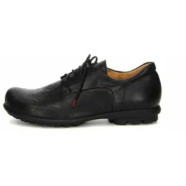 THINK! Herren KONG chromfrei gegerbte nachhaltige Halbschuhe, SCHWARZ