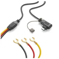 Interphone USB-C Ladekabel 12V Oesenkabel