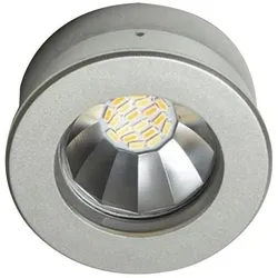 L&s Einbauspot Super Spot S Emotion 12 V 2 W Rahmenfarbe Alu.